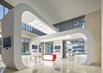 Global Technology Company Lobby Showcase